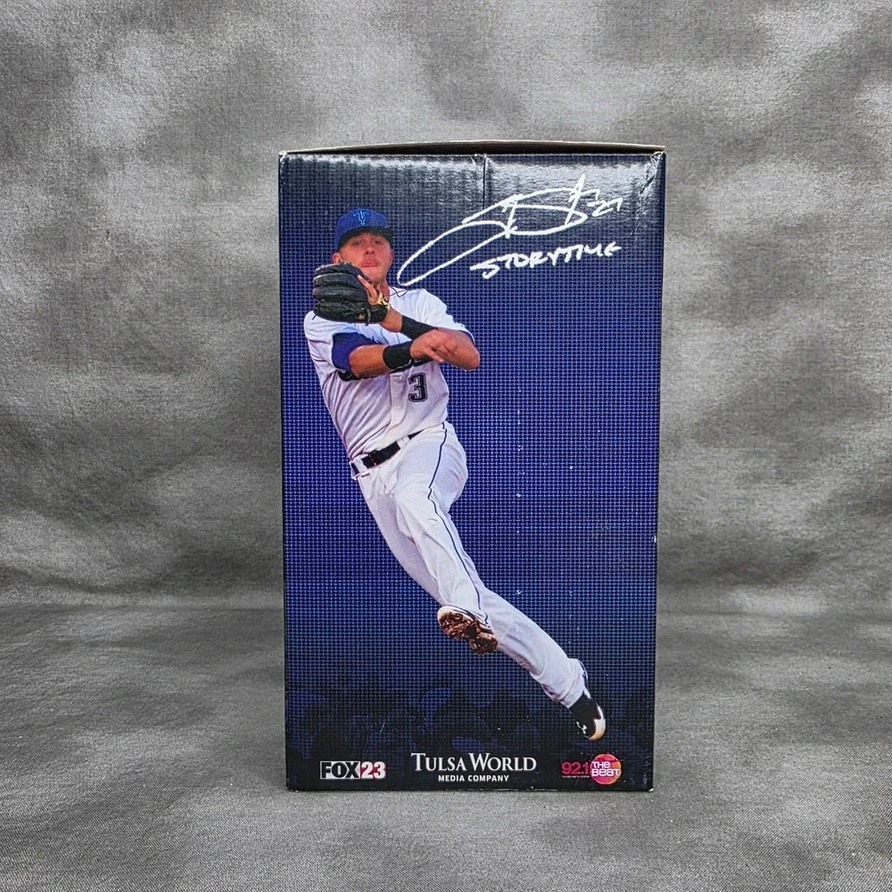 Trevor Story Bobblehead 2017 Tulsa Drillers 'Story Time' Tulsa World Baseball